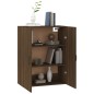 vidaXL Hängeschrank Braun Eichen-Optik 69,5x34x90 cm Holzwerkstoff vidaXL Hängeschrank Braun Eichen-Optik 69,5x34x90 cm Holzwerkstoff
