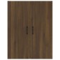 vidaXL Hängeschrank Braun Eichen-Optik 69,5x34x90 cm Holzwerkstoff vidaXL Hängeschrank Braun Eichen-Optik 69,5x34x90 cm Holzwerkstoff