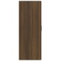 vidaXL Hängeschrank Braun Eichen-Optik 69,5x34x90 cm Holzwerkstoff vidaXL Hängeschrank Braun Eichen-Optik 69,5x34x90 cm Holzwerkstoff