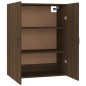 vidaXL Hängeschrank Braun Eichen-Optik 69,5x34x90 cm Holzwerkstoff vidaXL Hängeschrank Braun Eichen-Optik 69,5x34x90 cm Holzwerkstoff