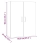 vidaXL Hängeschrank Braun Eichen-Optik 69,5x34x90 cm Holzwerkstoff vidaXL Hängeschrank Braun Eichen-Optik 69,5x34x90 cm Holzwerkstoff