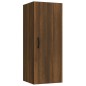 vidaXL Hängeschrank Braun Eichen-Optik 34,5x34x90 cm Holzwerkstoff vidaXL Hängeschrank Braun Eichen-Optik 34,5x34x90 cm Holzwerkstoff