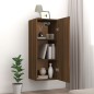 vidaXL Hängeschrank Braun Eichen-Optik 34,5x34x90 cm Holzwerkstoff vidaXL Hängeschrank Braun Eichen-Optik 34,5x34x90 cm Holzwerkstoff