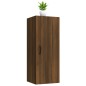 vidaXL Hängeschrank Braun Eichen-Optik 34,5x34x90 cm Holzwerkstoff vidaXL Hängeschrank Braun Eichen-Optik 34,5x34x90 cm Holzwerkstoff