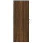 vidaXL Hängeschrank Braun Eichen-Optik 34,5x34x90 cm Holzwerkstoff vidaXL Hängeschrank Braun Eichen-Optik 34,5x34x90 cm Holzwerkstoff