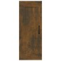 vidaXL Hängeschrank Räuchereiche 35x34x90 cm Holzwerkstoff