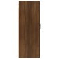 vidaXL Hängeschrank Braun Eichen-Optik 35x34x90 cm Holzwerkstoff vidaXL Hängeschrank Braun Eichen-Optik 35x34x90 cm Holzwerkstoff