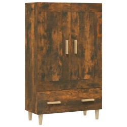 vidaXL Highboard Räuchereiche 70x31x115 cm Holzwerkstoff