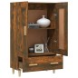 vidaXL Highboard Räuchereiche 70x31x115 cm Holzwerkstoff vidaXL Highboard Räuchereiche 70x31x115 cm Holzwerkstoff