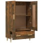 vidaXL Highboard Räuchereiche 70x31x115 cm Holzwerkstoff vidaXL Highboard Räuchereiche 70x31x115 cm Holzwerkstoff