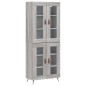 Highboard Grau Sonoma 69,5x34x180 cm Holzwerkstoff Highboard Grau Sonoma 69,5x34x180 cm Holzwerkstoff