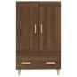 vidaXL Highboard Braun Eichen-Optik 70x31x115 cm Holzwerkstoff vidaXL Highboard Braun Eichen-Optik 70x31x115 cm Holzwerkstoff