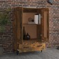 vidaXL Highboard Räuchereiche 70x31x115 cm Holzwerkstoff vidaXL Highboard Räuchereiche 70x31x115 cm Holzwerkstoff