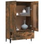 vidaXL Highboard Räuchereiche 70x31x115 cm Holzwerkstoff vidaXL Highboard Räuchereiche 70x31x115 cm Holzwerkstoff