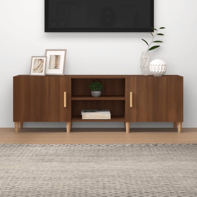 vidaXL TV-Schrank Braun Eichen-Optik 150x30x50 cm Holzwerkstoff vidaXL TV-Schrank Braun Eichen-Optik 150x30x50 cm Holzwerkstoff