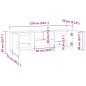 vidaXL TV-Schrank Braun Eichen-Optik 150x30x50 cm Holzwerkstoff vidaXL TV-Schrank Braun Eichen-Optik 150x30x50 cm Holzwerkstoff