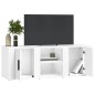 vidaXL TV-Schrank Weiß 100x31,5x35 cm Holzwerkstoff vidaXL TV-Schrank Weiß 100x31,5x35 cm Holzwerkstoff