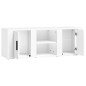 vidaXL TV-Schrank Weiß 100x31,5x35 cm Holzwerkstoff vidaXL TV-Schrank Weiß 100x31,5x35 cm Holzwerkstoff