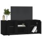 vidaXL TV-Schrank Schwarz 100x31,5x35 cm Holzwerkstoff vidaXL TV-Schrank Schwarz 100x31,5x35 cm Holzwerkstoff