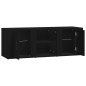 vidaXL TV-Schrank Schwarz 100x31,5x35 cm Holzwerkstoff vidaXL TV-Schrank Schwarz 100x31,5x35 cm Holzwerkstoff