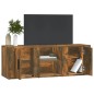 vidaXL TV-Schrank Räuchereiche 100x31,5x35 cm Holzwerkstoff vidaXL TV-Schrank Räuchereiche 100x31,5x35 cm Holzwerkstoff