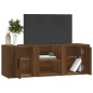 vidaXL TV-Schrank Braun Eichen-Optik 100x31,5x35 cm Holzwerkstoff vidaXL TV-Schrank Braun Eichen-Optik 100x31,5x35 cm Holzwerkstoff