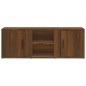 vidaXL TV-Schrank Braun Eichen-Optik 100x31,5x35 cm Holzwerkstoff vidaXL TV-Schrank Braun Eichen-Optik 100x31,5x35 cm Holzwerkstoff