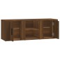 vidaXL TV-Schrank Braun Eichen-Optik 100x31,5x35 cm Holzwerkstoff vidaXL TV-Schrank Braun Eichen-Optik 100x31,5x35 cm Holzwerkstoff