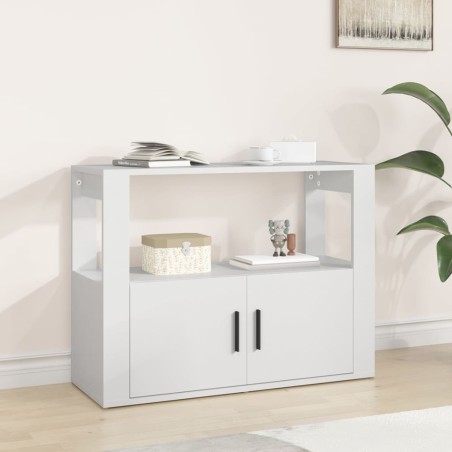 vidaXL Sideboard Weiß 80x30x60 cm Holzwerkstoff