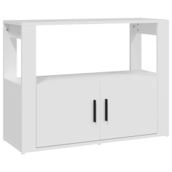vidaXL Sideboard Weiß 80x30x60 cm Holzwerkstoff