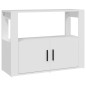 vidaXL Sideboard Weiß 80x30x60 cm Holzwerkstoff vidaXL Sideboard Weiß 80x30x60 cm Holzwerkstoff