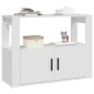vidaXL Sideboard Weiß 80x30x60 cm Holzwerkstoff vidaXL Sideboard Weiß 80x30x60 cm Holzwerkstoff