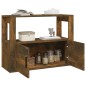 vidaXL Sideboard Räuchereiche 80x30x60 cm Holzwerkstoff vidaXL Sideboard Räuchereiche 80x30x60 cm Holzwerkstoff