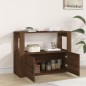 vidaXL Sideboard Braun Eichen-Optik 80x30x60 cm Holzwerkstoff vidaXL Sideboard Braun Eichen-Optik 80x30x60 cm Holzwerkstoff