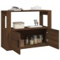 vidaXL Sideboard Braun Eichen-Optik 80x30x60 cm Holzwerkstoff vidaXL Sideboard Braun Eichen-Optik 80x30x60 cm Holzwerkstoff