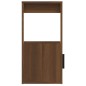 vidaXL Sideboard Braun Eichen-Optik 80x30x60 cm Holzwerkstoff vidaXL Sideboard Braun Eichen-Optik 80x30x60 cm Holzwerkstoff