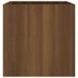 vidaXL Pflanzgefäß Braun Eichen-Optik 40x40x40 cm Holzwerkstoff vidaXL Pflanzgefäß Braun Eichen-Optik 40x40x40 cm Holzwerkstoff
