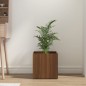 vidaXL Pflanzgefäß Braun Eichen-Optik 40x40x40 cm Holzwerkstoff vidaXL Pflanzgefäß Braun Eichen-Optik 40x40x40 cm Holzwerkstoff