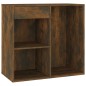 vidaXL Kosmetikschrank Räuchereiche 80x40x75 cm Holzwerkstoff vidaXL Kosmetikschrank Räuchereiche 80x40x75 cm Holzwerkstoff