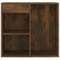 vidaXL Kosmetikschrank Räuchereiche 80x40x75 cm Holzwerkstoff vidaXL Kosmetikschrank Räuchereiche 80x40x75 cm Holzwerkstoff