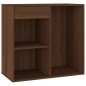 vidaXL Kosmetikschrank Braun Eichen-Optik 80x40x75 cm Holzwerkstoff vidaXL Kosmetikschrank Braun Eichen-Optik 80x40x75 cm Holzwerkstoff