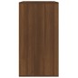 vidaXL Kosmetikschrank Braun Eichen-Optik 80x40x75 cm Holzwerkstoff vidaXL Kosmetikschrank Braun Eichen-Optik 80x40x75 cm Holzwerkstoff