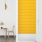 vidaXL Wandpaneele 12 Stk. Gelb 90x15 cm Samt 1,62 m² vidaXL Wandpaneele 12 Stk. Gelb 90x15 cm Samt 1,62 m²