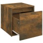 vidaXL Schubladenbox Räuchereiche 40,5x40x40 cm Holzwerkstoff vidaXL Schubladenbox Räuchereiche 40,5x40x40 cm Holzwerkstoff