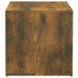 vidaXL Schubladenbox Räuchereiche 40,5x40x40 cm Holzwerkstoff vidaXL Schubladenbox Räuchereiche 40,5x40x40 cm Holzwerkstoff