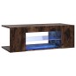 vidaXL TV-Schrank mit LED-Leuchten Räuchereiche 90x39x30 cm vidaXL TV-Schrank mit LED-Leuchten Räuchereiche 90x39x30 cm