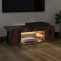 vidaXL TV-Schrank mit LED-Leuchten Räuchereiche 90x39x30 cm vidaXL TV-Schrank mit LED-Leuchten Räuchereiche 90x39x30 cm