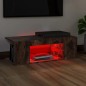 vidaXL TV-Schrank mit LED-Leuchten Räuchereiche 90x39x30 cm vidaXL TV-Schrank mit LED-Leuchten Räuchereiche 90x39x30 cm