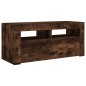 vidaXL TV-Schrank mit LED-Leuchten Räuchereiche 90x35x40 cm vidaXL TV-Schrank mit LED-Leuchten Räuchereiche 90x35x40 cm