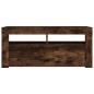 vidaXL TV-Schrank mit LED-Leuchten Räuchereiche 90x35x40 cm vidaXL TV-Schrank mit LED-Leuchten Räuchereiche 90x35x40 cm